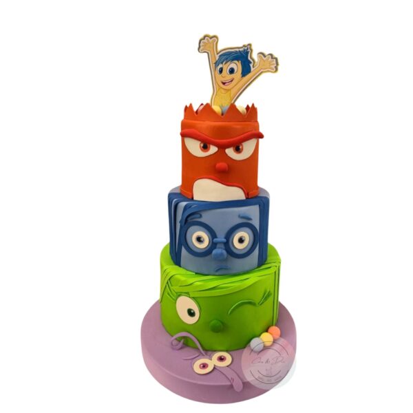 Torta scenografica Inside Out