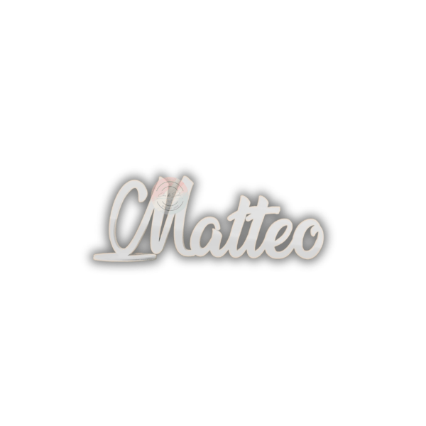 Nome in legno - personalizzabile