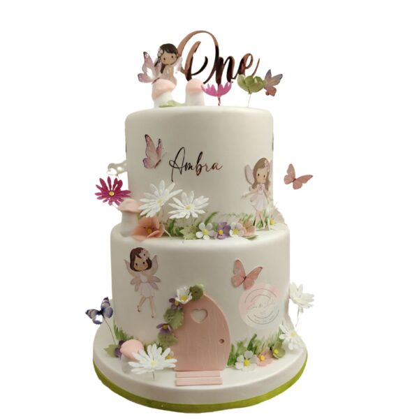 Torta scenografica - fatine