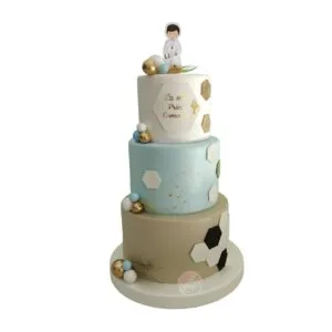 Torta scenografica Prima Comunione calcio