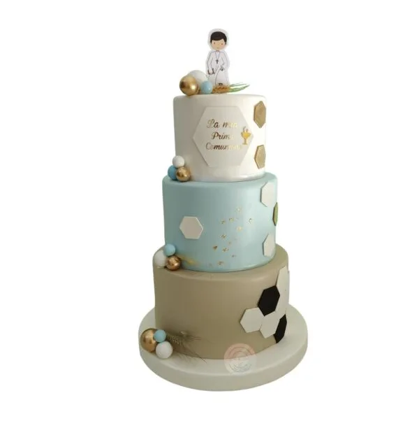 Torta scenografica Prima Comunione calcio