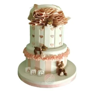 Torta scenografica - tema orsetti