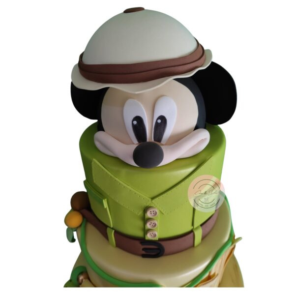 Torta scenografica - Topolino Safari - immagine 2