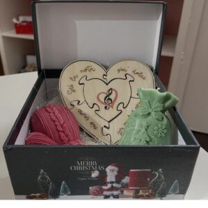 Gift box " Puzzle del cuore"